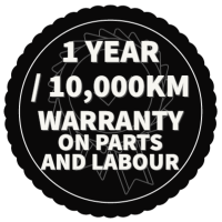 1 Year Warranty Parts / Labour